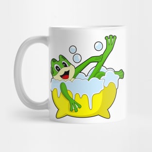 Frog Bathe Bathtub Mug